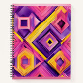 Carnet géométrique 3D dynamique (Devant)