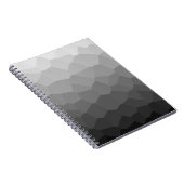 Carnet géométrique en noir et blanc (Côté Droit)