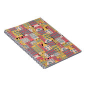 Carnet Géométrique triangulaire : Arrière - plan Abstrait (Côté Droit)