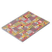 Carnet Géométrique triangulaire : Arrière - plan Abstrait (Côté gauche)