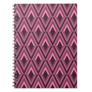 Carnet Géométrique Zig Zag Ethnique Sans Seamless