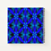 Carnet Géométriquement en bleu... (Dos)