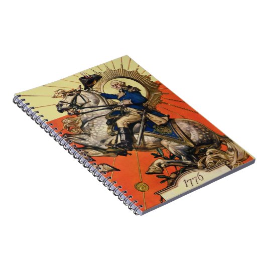 Carnet George Washington à cheval (Côté Droit)