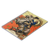 Carnet George Washington à cheval (Côté gauche)