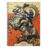 Carnet George Washington à cheval (Devant)