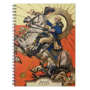 Carnet George Washington à cheval