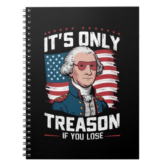 Carnet George Washington : c'est seulement de la trahison (Devant)