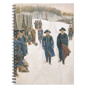Carnet George Washington et baron von Steuben