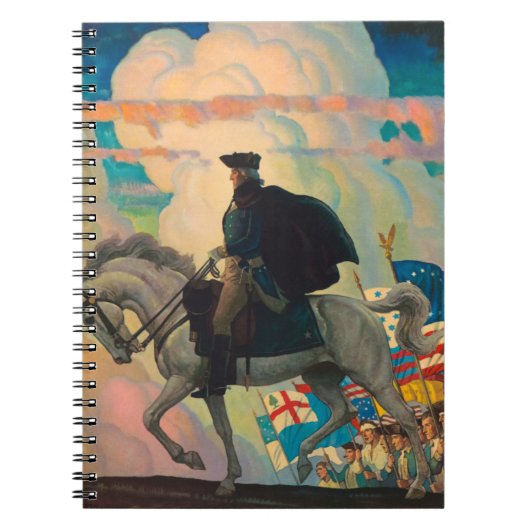 Carnet George Washington par Newell Convers Wyeth (Devant)