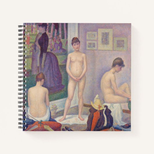 Carnet Georges Seurat - Les Modèles (Devant)