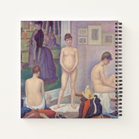 Carnet Georges Seurat - Les Modèles (Dos)