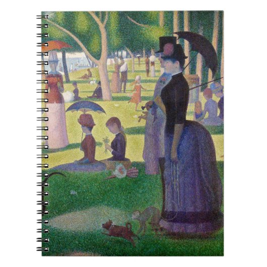 Carnet Georges Seurat - Un dimanche après-midi à l'Île de (Devant)