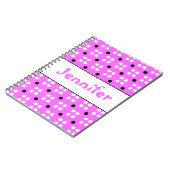 Carnet Gepersonaliseerde Stippen patroon (Côté gauche)
