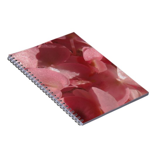 Carnet Géranium rose : presque solide Rose clair (Côté Droit)