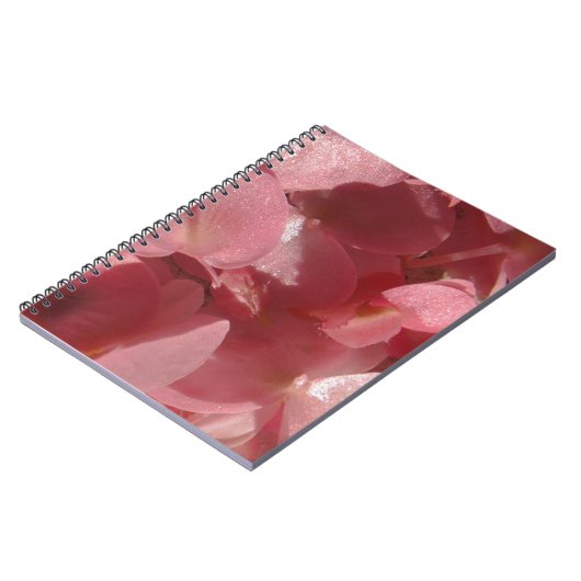 Carnet Géranium rose : presque solide Rose clair (Côté gauche)