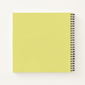 Carnet Géraniums Fleuris Gras Floriste Moderne (Dos)