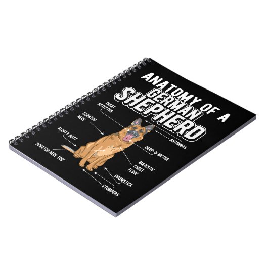 Carnet German Shepherd (Côté gauche)