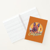 Carnet German Shepherd on the Beach (Intérieur)