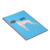 Carnet German Shorthred Pointer dog (Côté Droit)