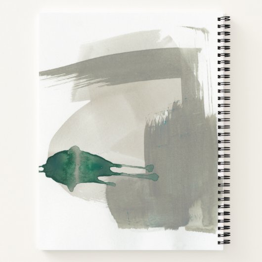 Carnet Gestes de terre - Gris et Vert (Dos)