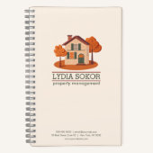 Carnet Gestion immobilière personnalisée (Recto)