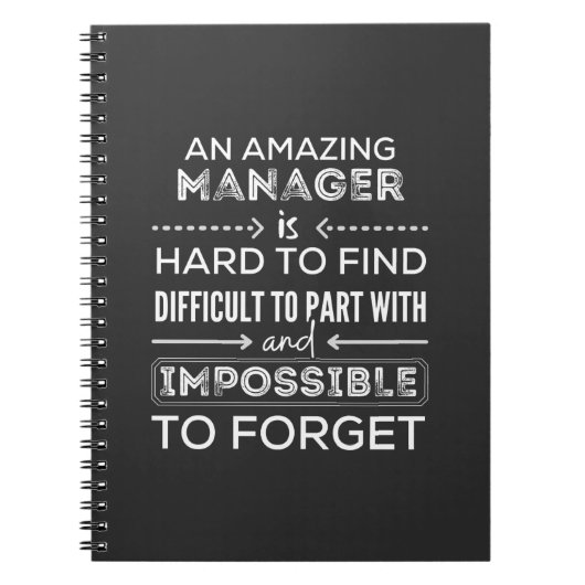 Carnet Gestionnaire, Cadeau Pour Gestionnaire, Un Véritab (Devant)