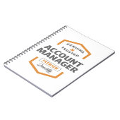 Carnet Gestionnaire de comptes (Côté gauche)