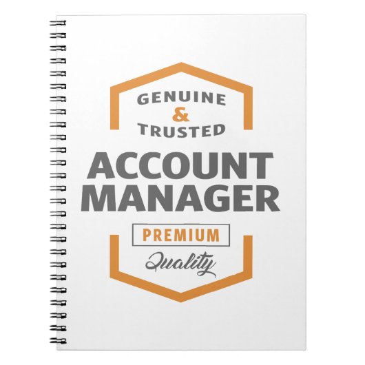 Carnet Gestionnaire de comptes (Devant)