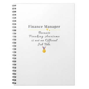 Carnet Gestionnaire des finances