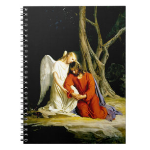 Carnet Gethsémani par Carl Bloch. Carnets-cadeaux Christi