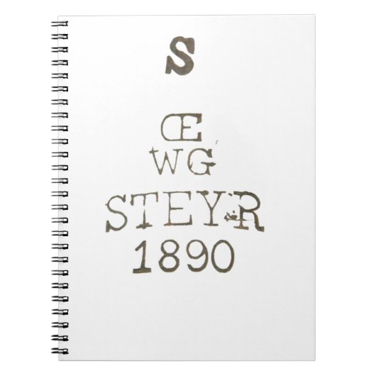Carnet Gewehr Steyr d'Autriche WWI  (Devant)