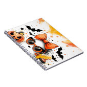 Carnet Ghost d'Halloween drôle (Côté Droit)