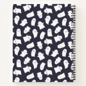 Carnet Ghosts convivial Halloween Motif personnalisé (Dos)