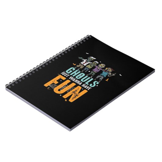 Carnet Ghouls veut juste s'amuser amusant Zombies amusant (Côté gauche)