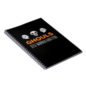 Carnet Ghouls veut juste s'amuser Automne esthétique (Côté Droit)