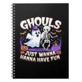 Carnet Ghouls veut juste s'amuser Basic & Citation (Devant)