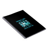 Carnet Ghouls veut juste s'amuser - Design Éffrayant Grap (Côté Droit)