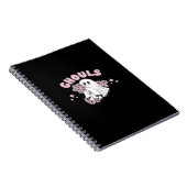 Carnet Ghouls veut juste s'amuser Halloween Art Basic Sty (Côté Droit)