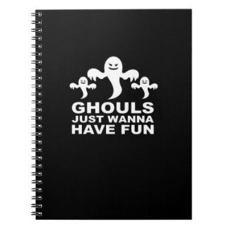 Carnet Ghouls veut juste s'amuser Halloween drôle