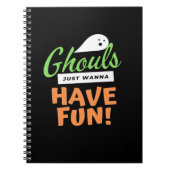 Carnet Ghouls veut juste s'amuser - Halloween Ghouls Funn (Devant)