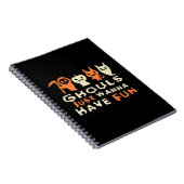 Carnet Ghouls veut juste s'amuser Sloth Halloween (Côté Droit)