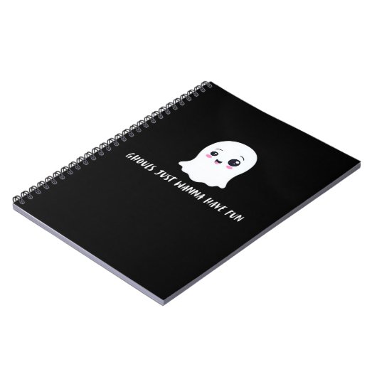 Carnet Ghouls Veux Juste Avoir Un Amusant Boo-tiful Autom (Côté gauche)