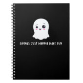 Carnet Ghouls Veux Juste Avoir Un Amusant Boo-tiful Autom (Devant)