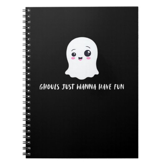 Carnet Ghouls Veux Juste Avoir Un Amusant Boo-tiful Autom (Devant)