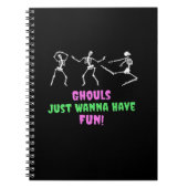 Carnet Ghouls Veux Juste S'Amuser Paresseuse Paresseuse (Devant)