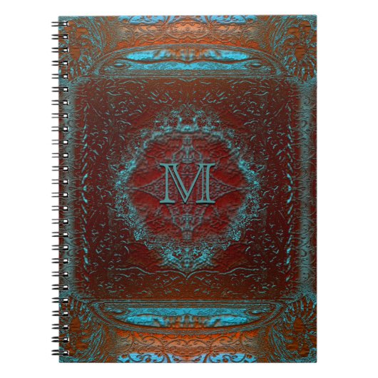 Carnet Giadeen Vintage Monogramme (Devant)