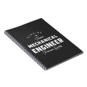 Carnet Gift for Mechanical Engineer (Côté Droit)