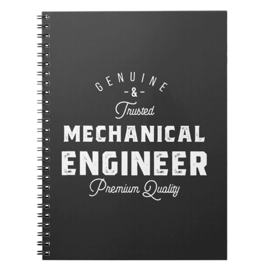 Carnet Gift for Mechanical Engineer (Devant)