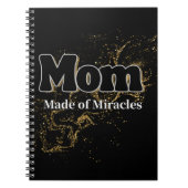 Carnet Gift for Mom Made of Miracles (Devant)