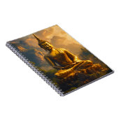 Carnet Gilded Seated Buddha Under a Sunset Sky (Côté Droit)